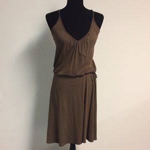 Splendid brown jersey knit dress
